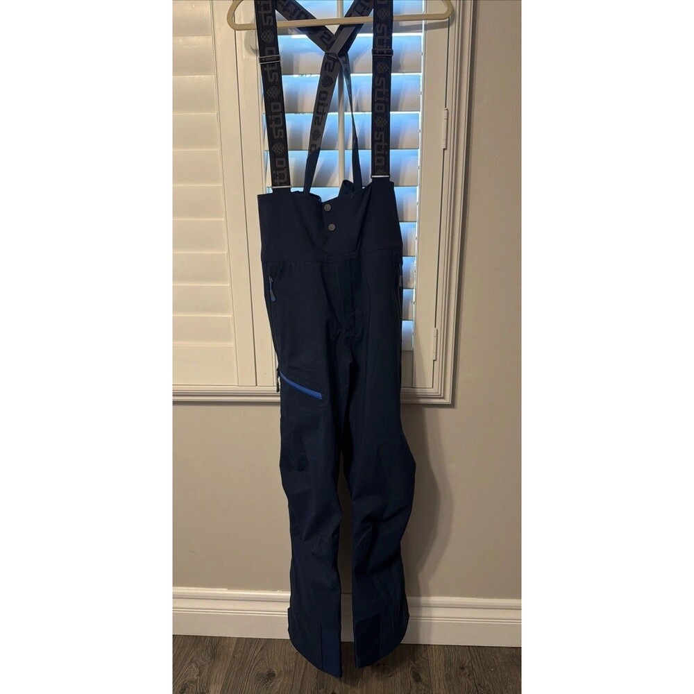Stio Environ Bibs - Men's Navy M